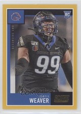 2020 Score Rookies Gold Curtis Weaver #339 0c2