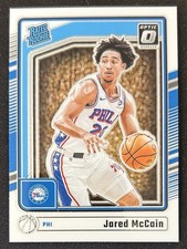 2024-25 Panini Donruss Optic Jared McCain #270 Rated Rookie Card RC 76ers