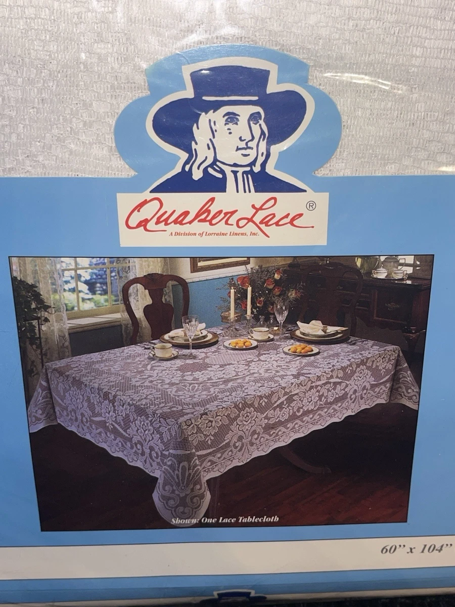 Vintage Quaker Tablecloth for sale | eBay