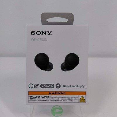 New Sony WF-C700N Noise Cancelling Wireless Earbuds Black WF-C700N/BZ