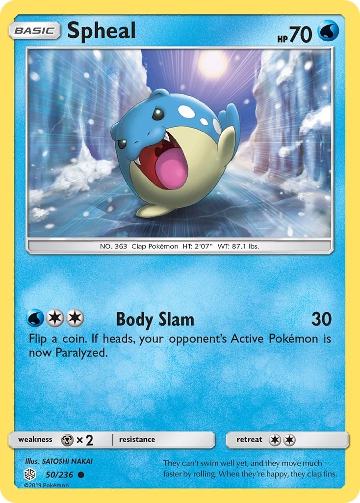 Spheal 50/236 SM - Cosmic Eclipse