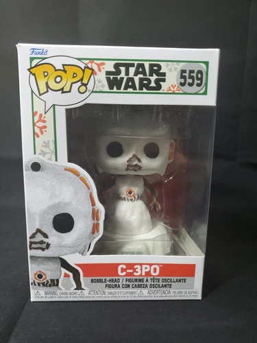 Funko Pop! Star Wars Holiday C-3PO #559 Snowman 2023