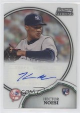 2011 Bowman Sterling Rookie Auto Refractor /199 Hector Noesi #2 Auto 0z19