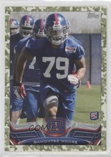 2013 Topps Military Border 300/399 Damontre Moore #178 10k8
