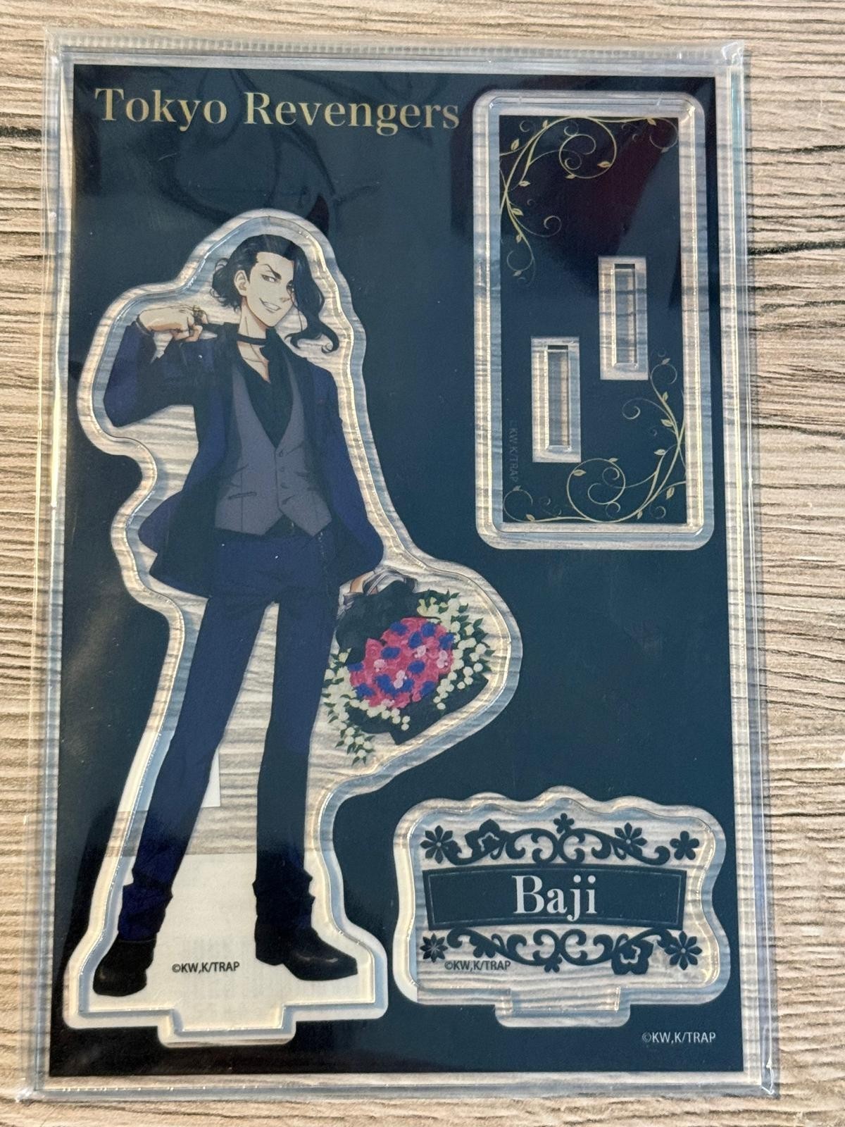 Traje de pie acrílico Tokyo Revengers Baji Keisuke estilo oficial Japón nuevo