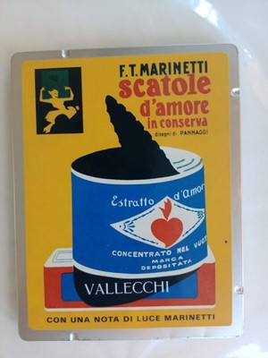 Liebesdosen in Dosen von Filippo Tommaso Marinetti