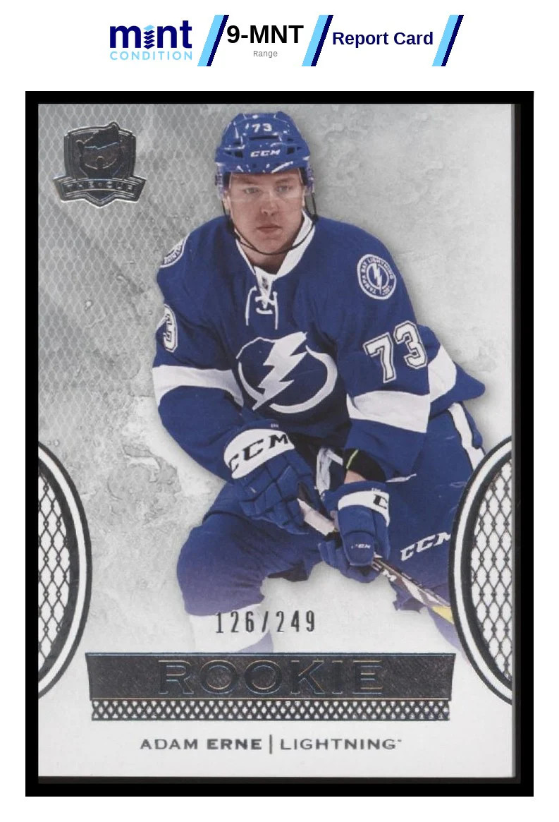 2016 UPPER DECK THE CUP ADAM ERNE 187 MCG 10 RC 126/249 TAMPA BAY LIGHTNING
