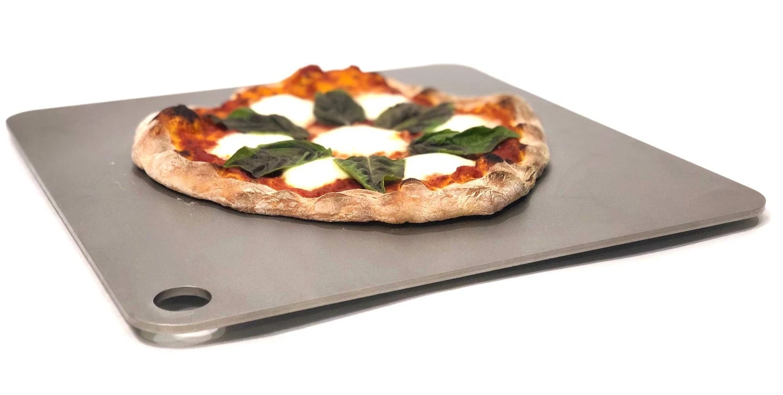 ThermiChef 16" by Pizza Steel (3/8" Deluxe 16"x16" Square, Silver
