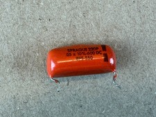 Vintage 1960s Sprague Orange Drop .05 uf 600v 220P Guitar Tone Capacitor