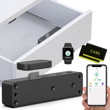 Keylesslife Smart Cabinet Lock,Bluetooth RFID Drawer Locks Baby Proofing,No D...