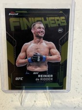 Reinier de Ridder RC Finishers FN-17 | 2025 Topps Finest UFC