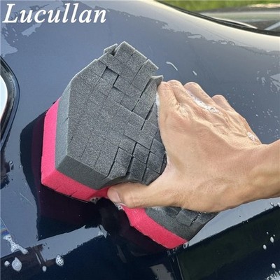 Beidseitiger Cross-Cut Schaumstoffschwamm für Autowäsche und Detailarbeiten