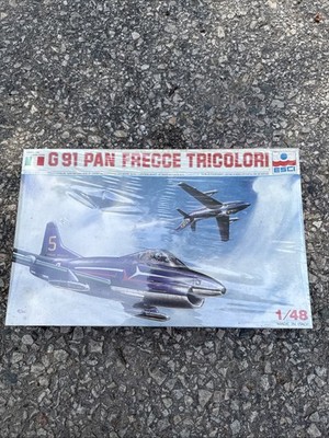 ESCI 1/48 Model Plane Kit G91 Pan Frecce Tricolori Item 4028 NEW F3-2