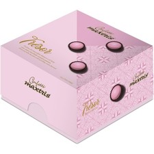 Maxtris confetti italiani tresor 500 gr pralina rosa gusto panna  MAX-TRESORR-1