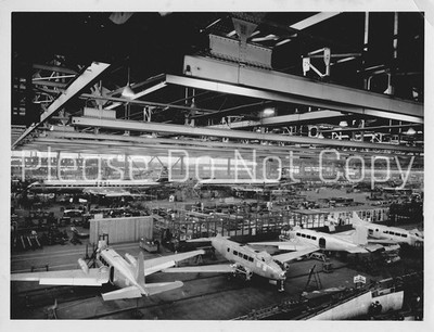 De Havilland Dove & Comet Factory - Chester - 1958 - Foto
