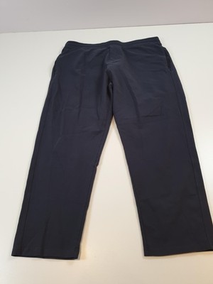 Public Rec Pants Mens 42x30 Navy All Day Every Day Stretch Elastic Waist Travel