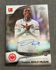 2023 Topps Chrome Bundesliga Randal Kolo Muani Silver rc auto