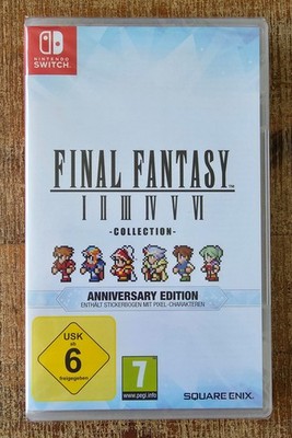 Final Fantasy I-VI Collection Pixel Remaster Nintendo Switch