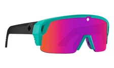 Spy MONOLITH 5050 Happy Gray Green with Pink Spectra Mirror Shield Unisex