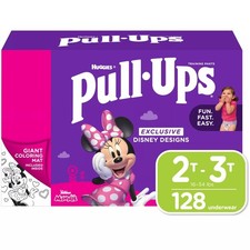 Huggies Pull-Ups Potty Training Pants for Girls, 2T-3T 18-34 Pounds 128 Count 