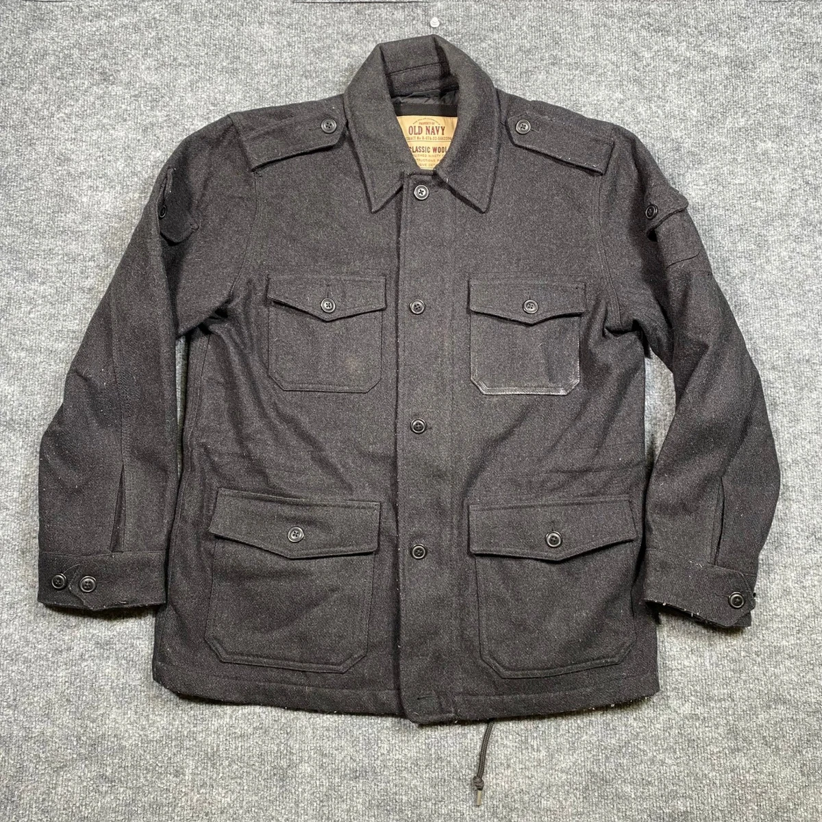 Old Navy Wool Outer Shell Coats, Jackets & Vests Military Jacket