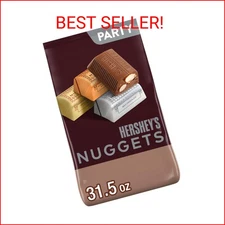 HERSHEY'S NUGGETS Assorted Chocolate Candy Party Pack, 31.5 oz