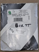 πΊπΈ 51pc LOT . High Speed Twist Drills Made In USA Multiple Sizes In Lot