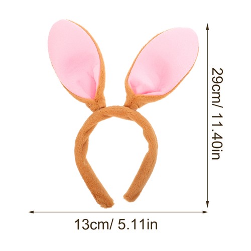 Rabbit Ears Headdress Bunny Decorations Hairband up Accessory Kit - Picture 5 of 12
