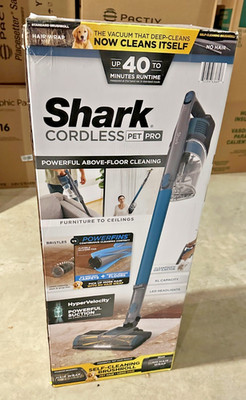 Shark IZ240 Pet Pro Cordless Stick Vacuum Cleaner with Powerfins Brushroll NEW