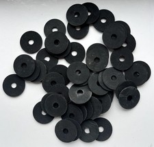 M6 Rubber Repair Penny Washers- 25mm O/D X 6.3mm I/D X 1.5mm.