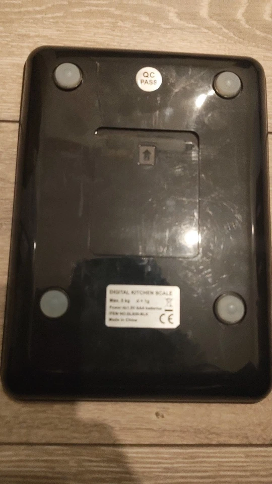 Digital Glass Top Kitchen & Food Scale, 5- Unit Modes, Liquid Measure Technology - Image 2 of 3