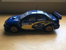 SUN STAR VINTAGE 2004 SUBARU IMPREZA WRC WORLD RALLY CHAMPIONSHIP IN BOX 1/18