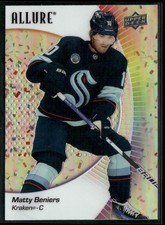 2023-24 Upper Deck Allure #56 Matty Beniers Confetti