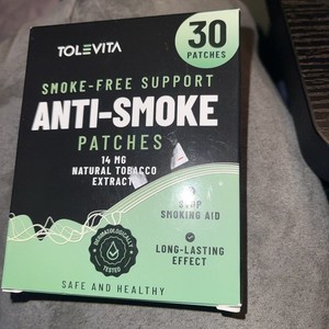 TOLEVITA Anti- Smoke Herbal Patches Transparent 24 mg | Quit Smoking 25 Patches