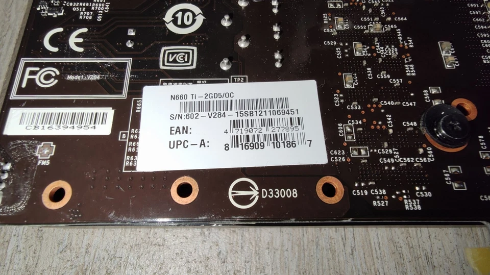 SCHEDA VIDEO NVIDIA GEFORCE MSI GTX 660 Ti N660TI PE 2GB GDDR5 PCI-E OC 256BIT - Immagine 4 di 4