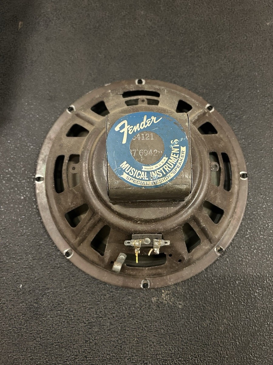1969 CTS Fender Super Reverb 10'' Speaker Alnico Vintage Re-cone
