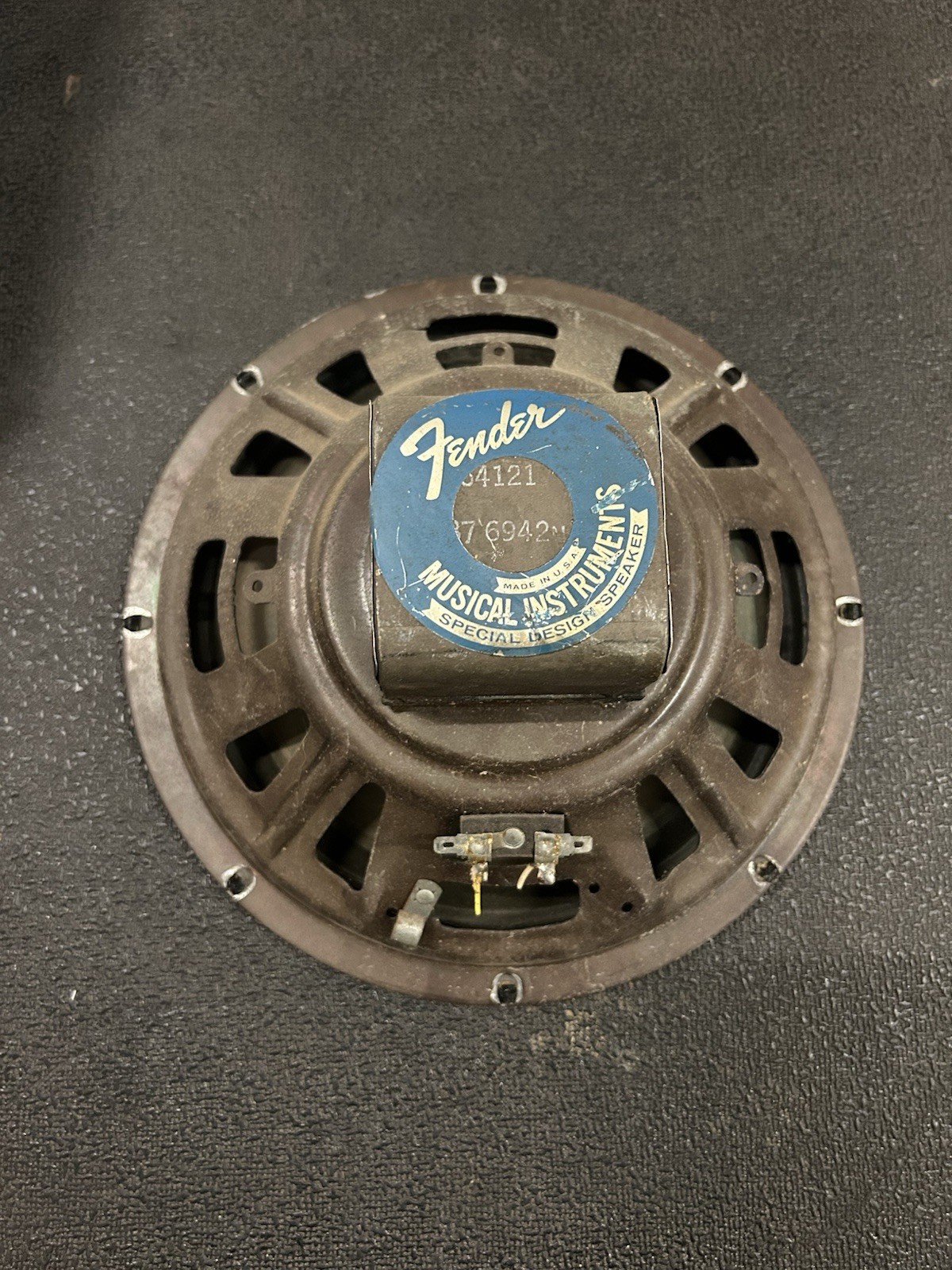 1969 CTS Fender Super Reverb 10???? Speaker Alnico Vintage Re-cone Project #331