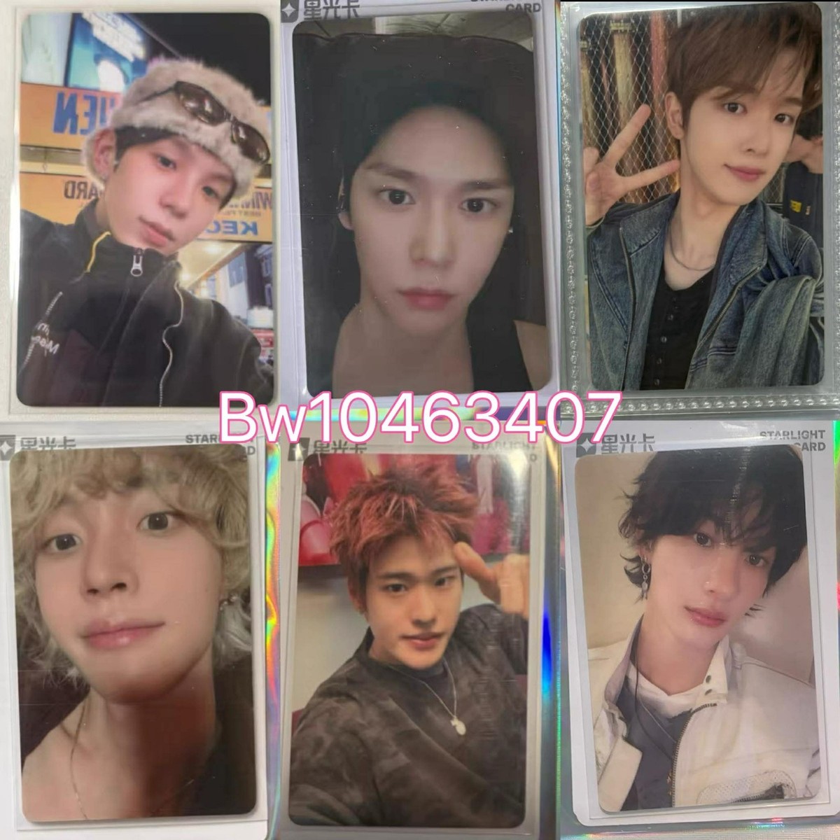RIIZE OFFICIAL FAME QQ MUSIC FIVE STAR LIMITED POB PHOTOCARD with