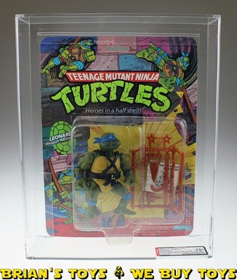 1998 Playmates TMNT Series 1 / 10 Back Leonardo Soft Head / Fan Club Flyer Be...