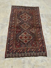 Antique Rare Authentic Collectible Hand Knotted Oriental Wool Rug Carpet 236x142