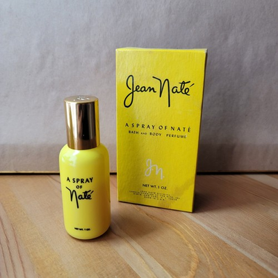 #ad #ad Vintage Jean Naté A Spray of Naté 1 oz Bath amp; Body Perfume w Box 1970s $39.99