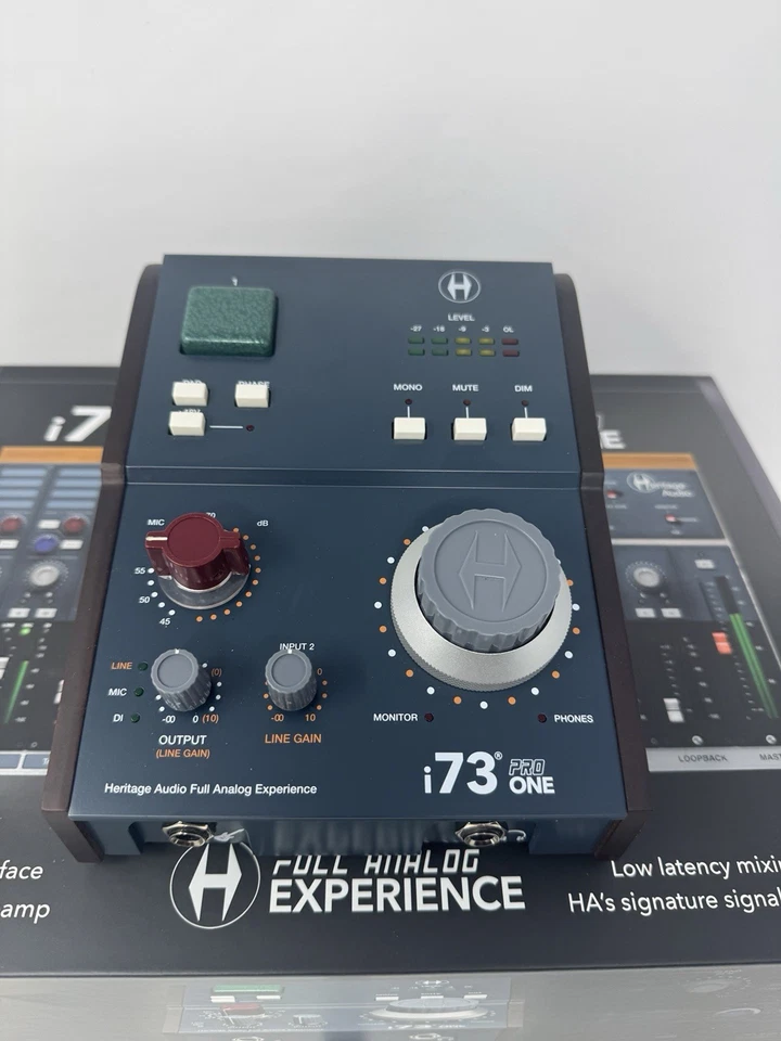 Heritage Audio i73 PRO One USB-C Audio Interface - Image 4 of 4