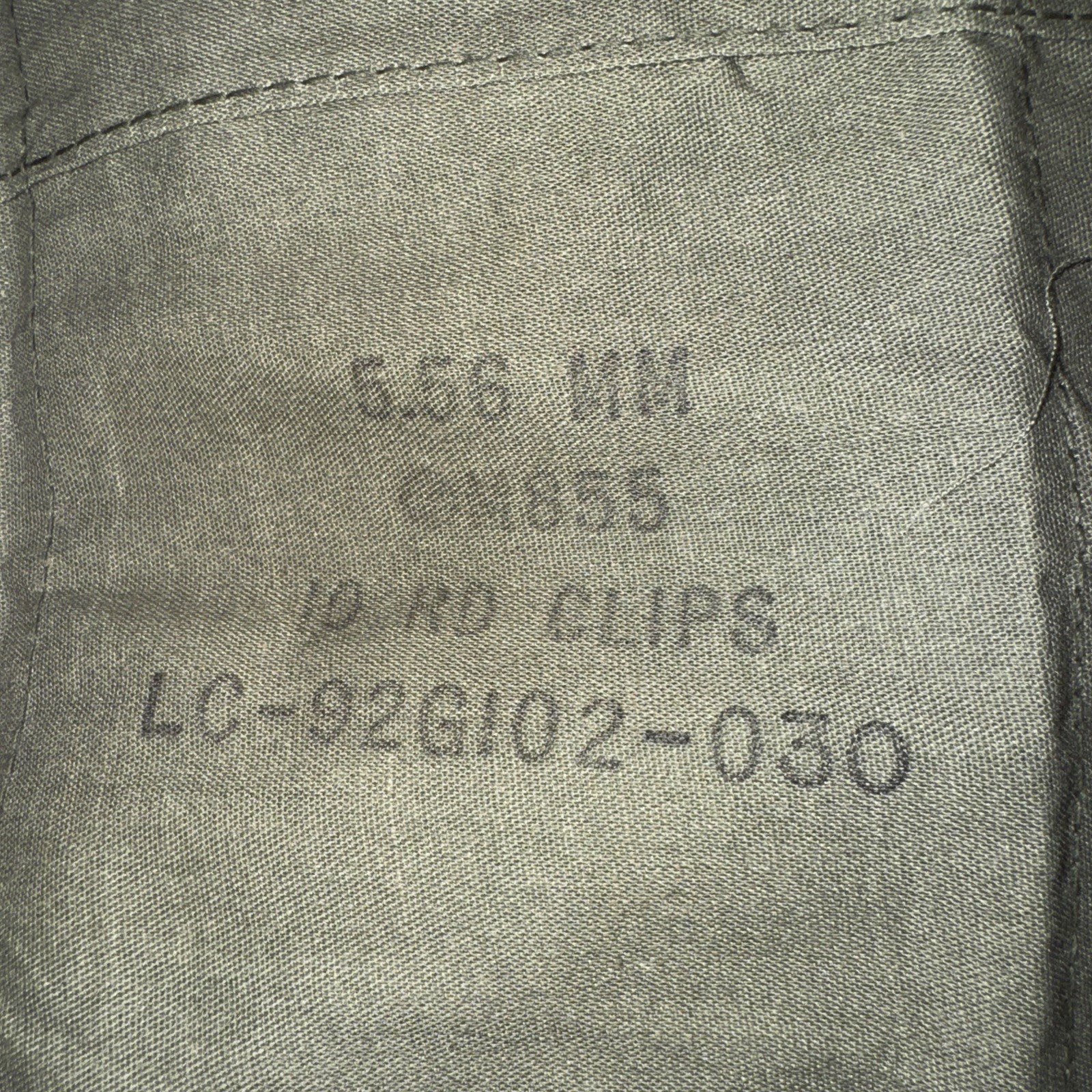 Post Gulf War 4 pocket 223/556bandolier