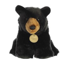 Aurora - Miyoni - 8.5" Black Bear Realistic Stuffed Animal