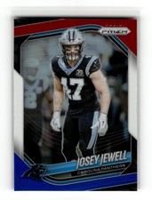 Josey Jewell 2025 Panini Prizm #135 Carolina Panthers Red White and Blue