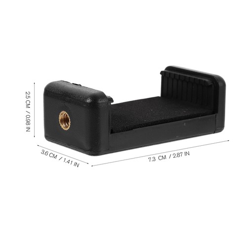 Support Téléphone Portable Clip Réglable pour Smartphones Support Vertical - Photo 5 sur 12