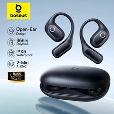 Open Ear Bluetooth 6.0 Earbuds Wireless Ear Hook Headphones IPX5 Sports TWS
