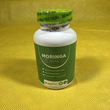 Moringa Capsules 100% Pure - Supports a Good Night Sleep V1