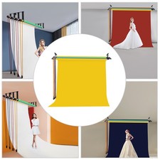 Photography 4 Roller Backdrop Wall Mount Manual Background Roller Support System