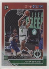 2019 Panini NBA Hoops Premium Stock Red Prizm Carsen Edwards #227 Rookie RC z9m